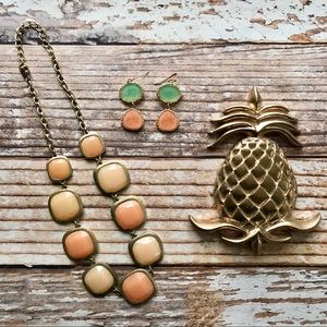 Necklace and Earrings